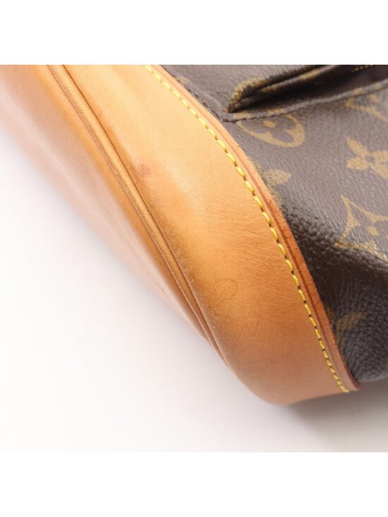 Louis Vuitton Backpack Montsouris MM Monogram Canvas Leather main image 4